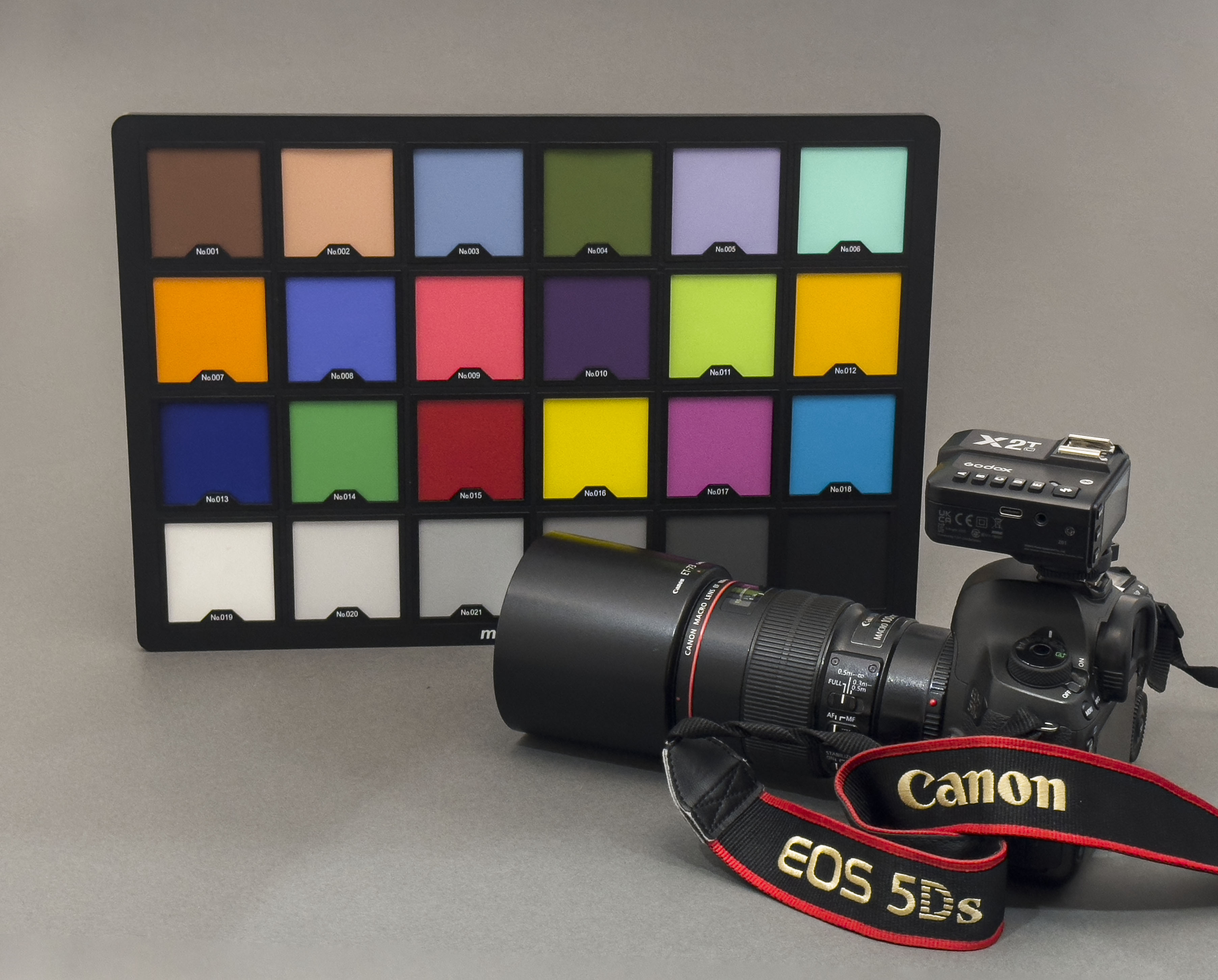 Canon EOS 5Dsとカラーチェッカー