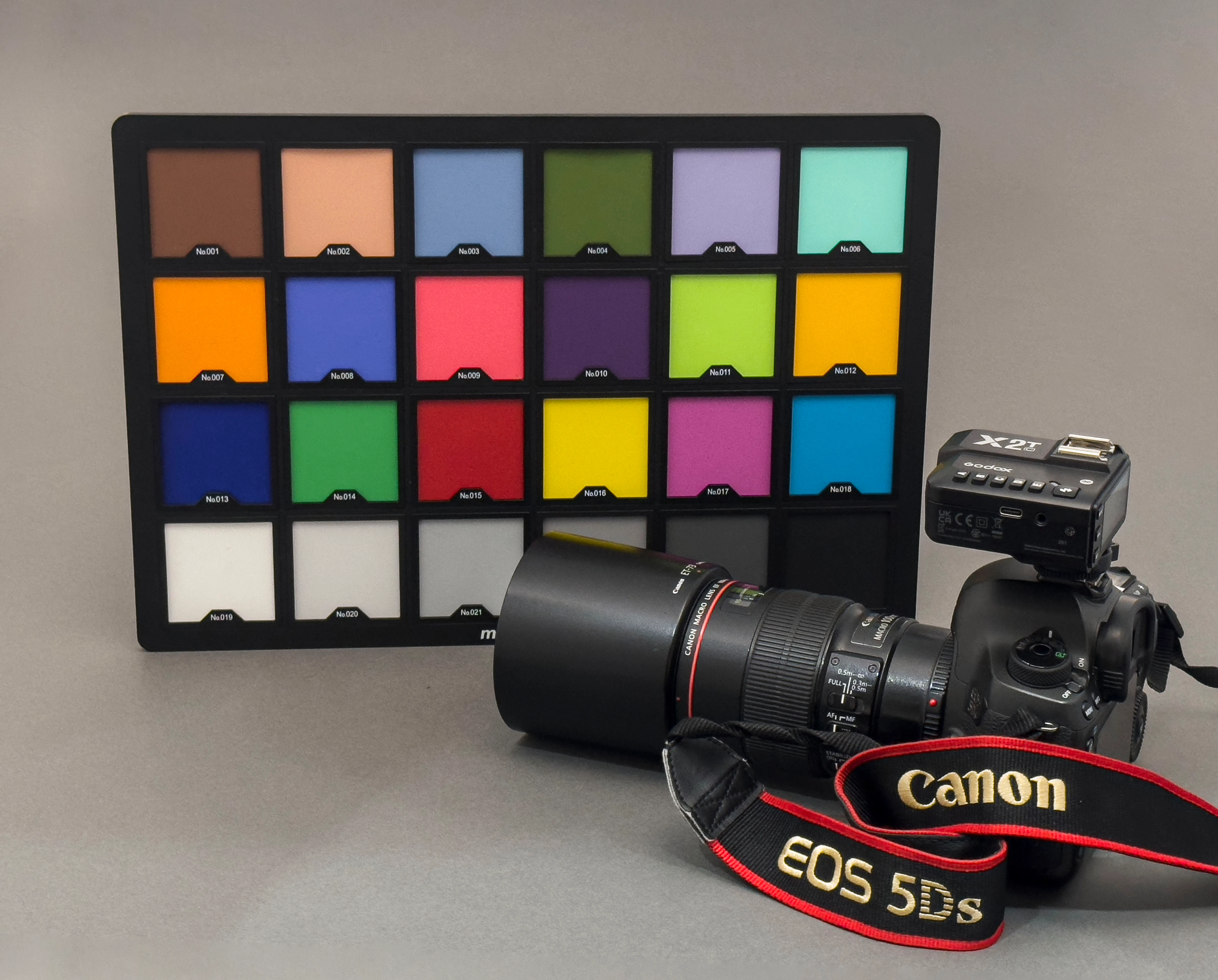 Canon EOS 5Dsとカラーチェッカー